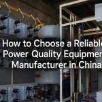 How to Choose a Reliable Power Quality Equipment Manufacturer in China