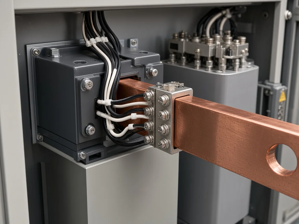 Load CT placed on the incoming phase ahead of APFC capacitor steps