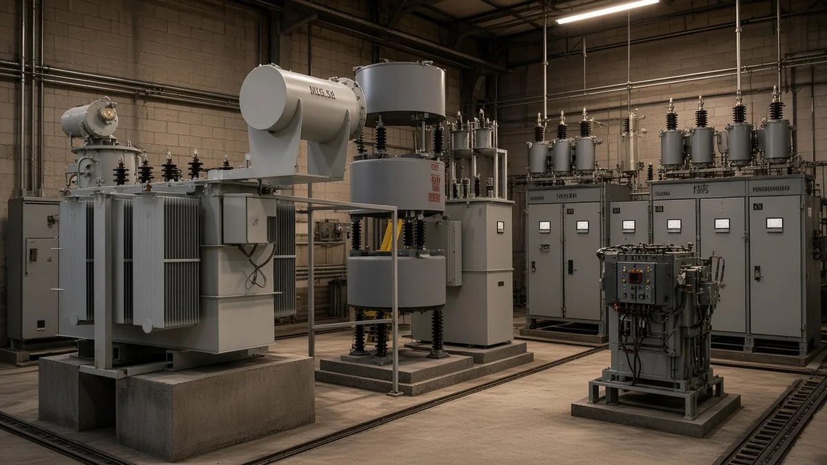 Switched capacitor groups and bay switchgear in a medium-voltage substation compensation bay