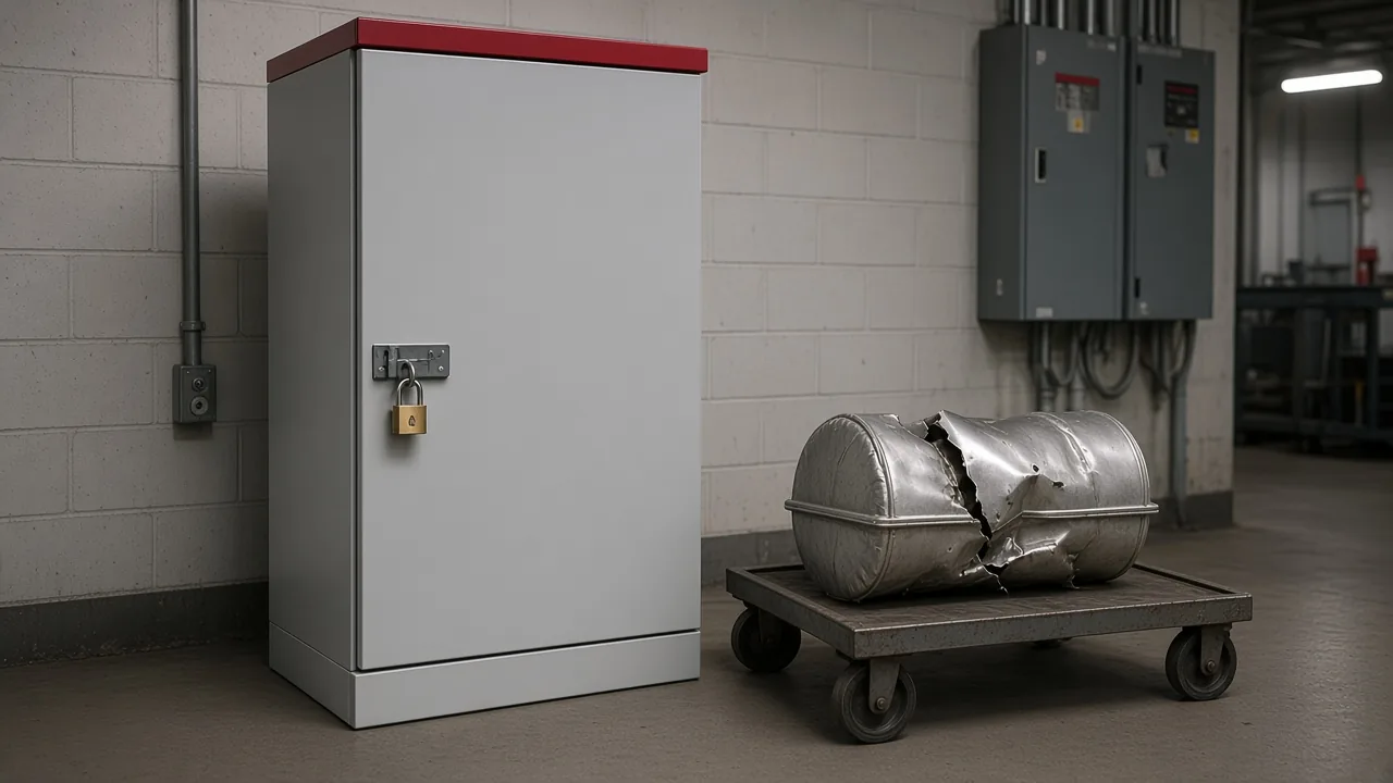 Isolated capacitor step with a bulged unit left out of service