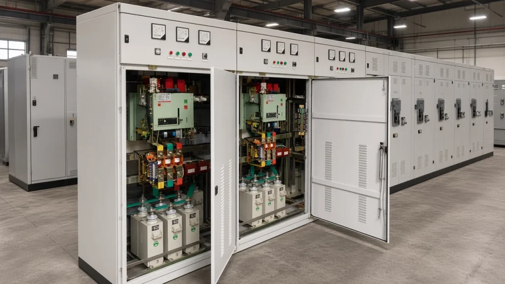 What Is a Capacitor Bank Used For on an Industrial Bus?