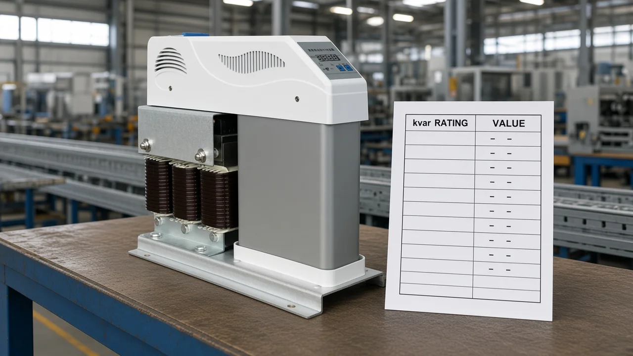 How to Calculate kvar Rating of Capacitor Bank for RFQ Specs