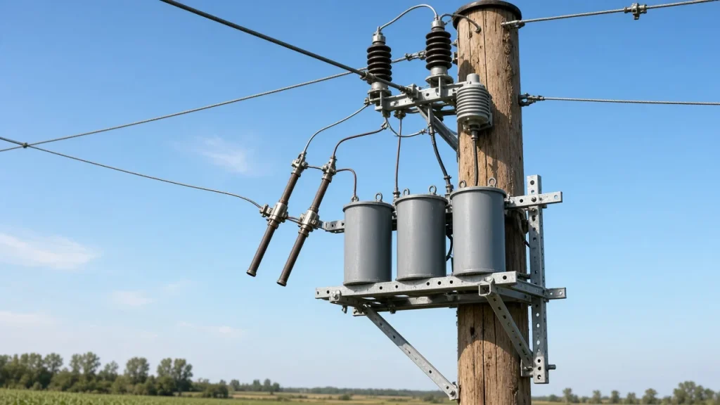 Three-Phase Pole-Mounted Capacitor Banks on Distribution Feeders