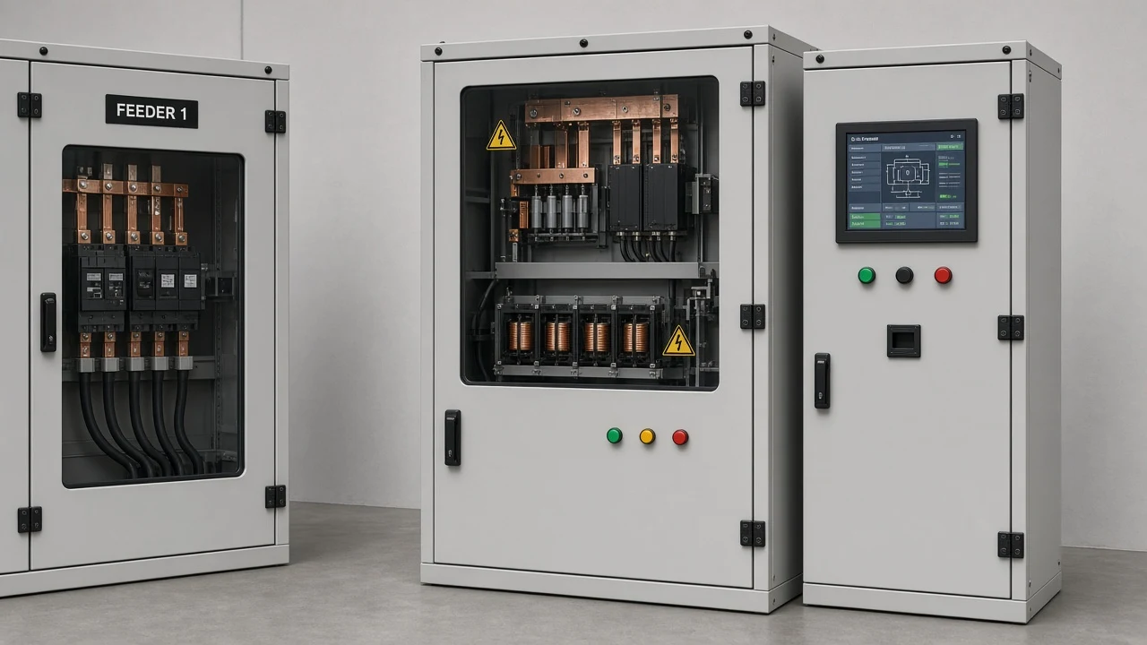 Series dynamic voltage restorer protecting a sensitive industrial feeder
